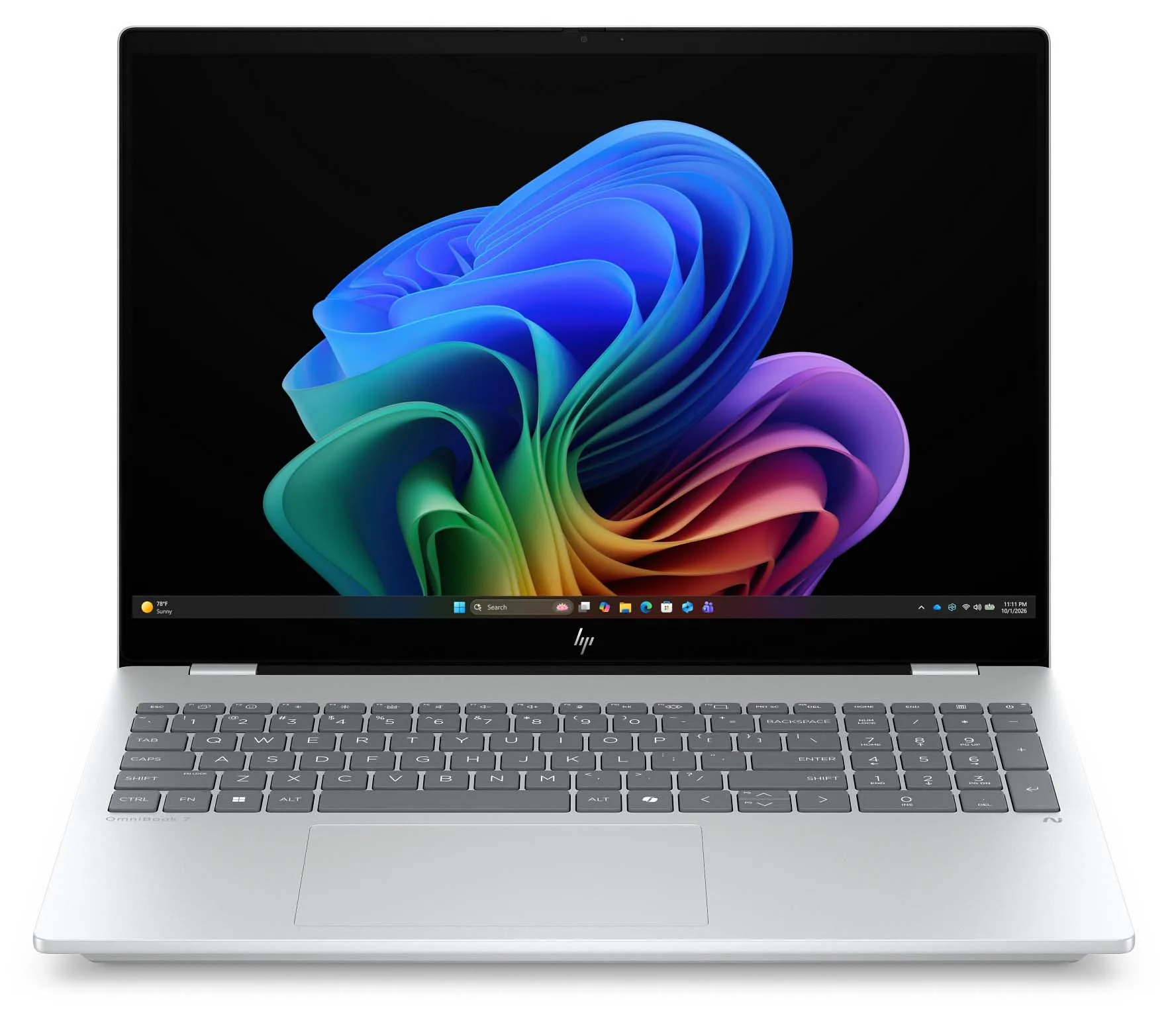 Laptop HP OmniBook 7 16-bh0004nwx OLED 16" Ultra 7 356H 24GB RAM 512GB Dysk SSD Win11 Srebrny Funkcje AI