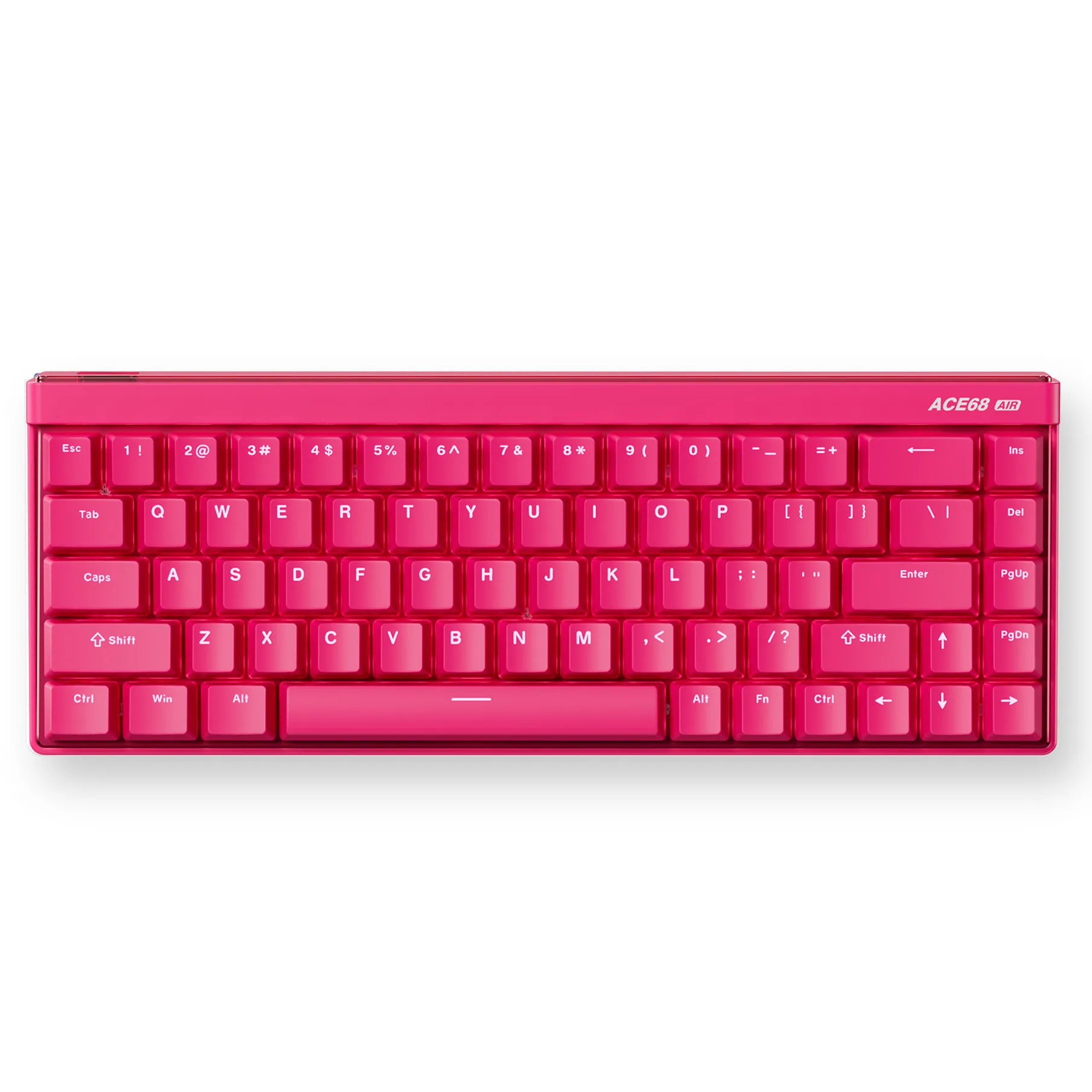 Klawiatura magnetyczna MCHOSE Ace 68 Air Mount Tai Magnetic Switch GT Magenta