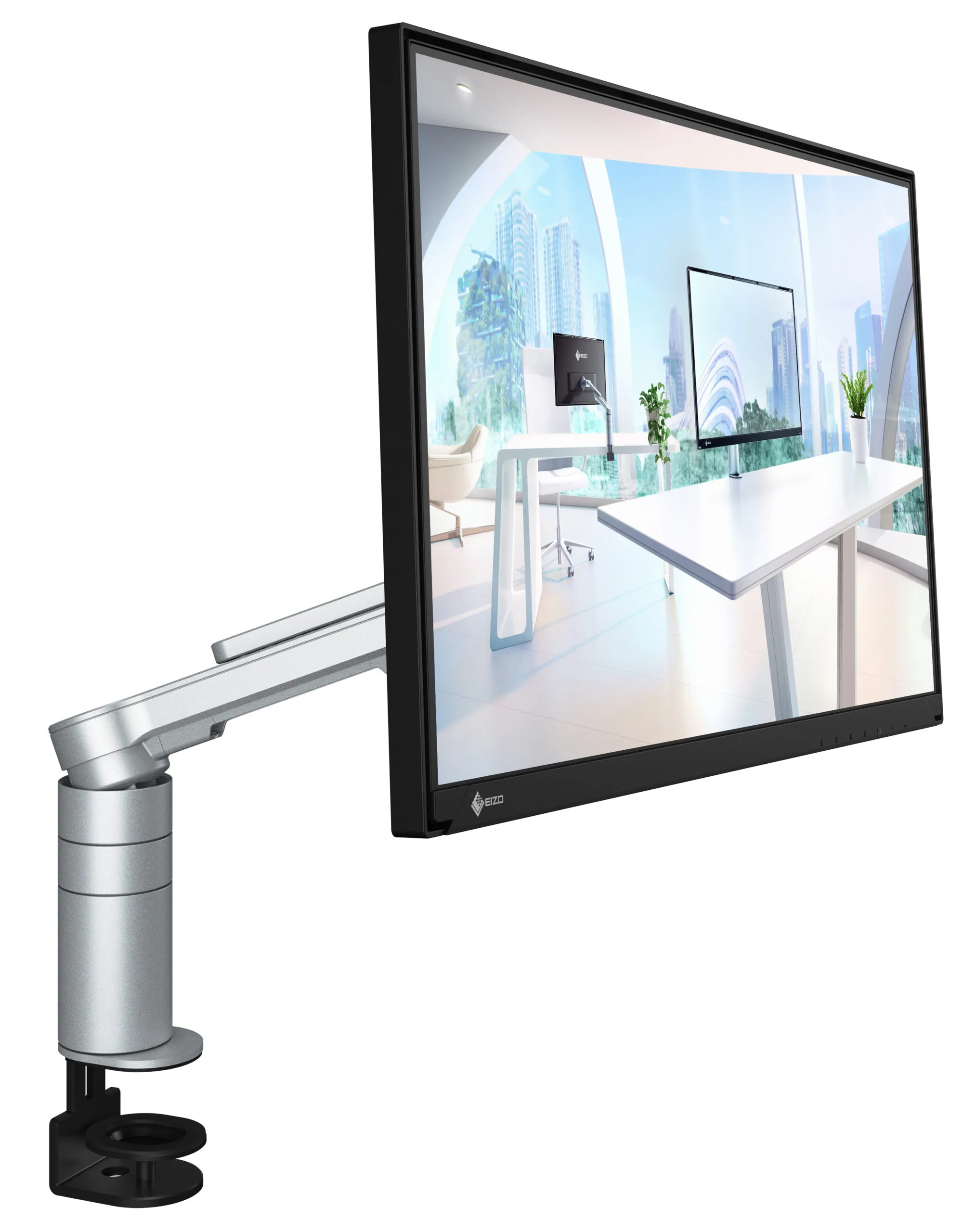 Monitor Eizo FlexScan FLT-BK z ramieniem 23,8" Full HD IPS 60Hz 5ms