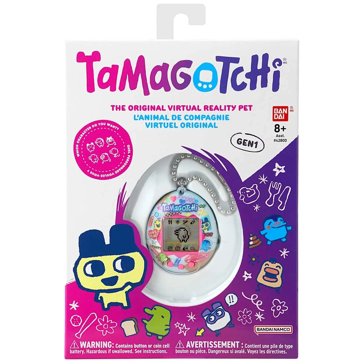 Konsola Bandai Tamagotchi Gen1 Collage 46178