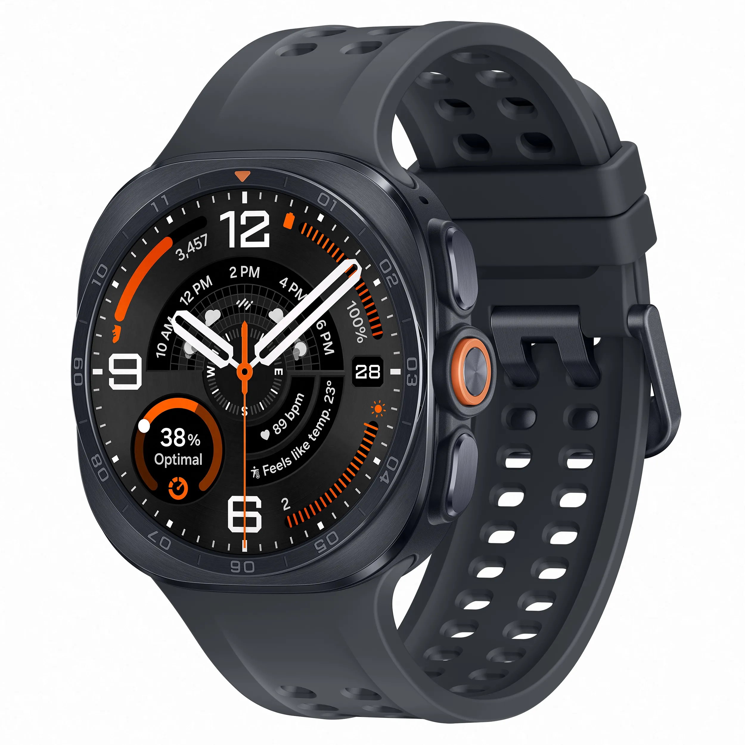 Samsung Galaxy Watch Ultra2 Funkcje AI LTE 47mm Tytanowy Czarny