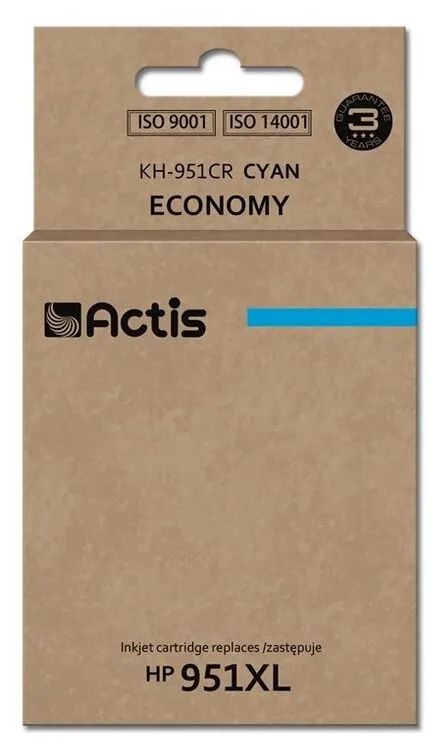 Tusz Actis KH-951CR (zamiennik 951XL CN046AE) Błękitny 25 ml