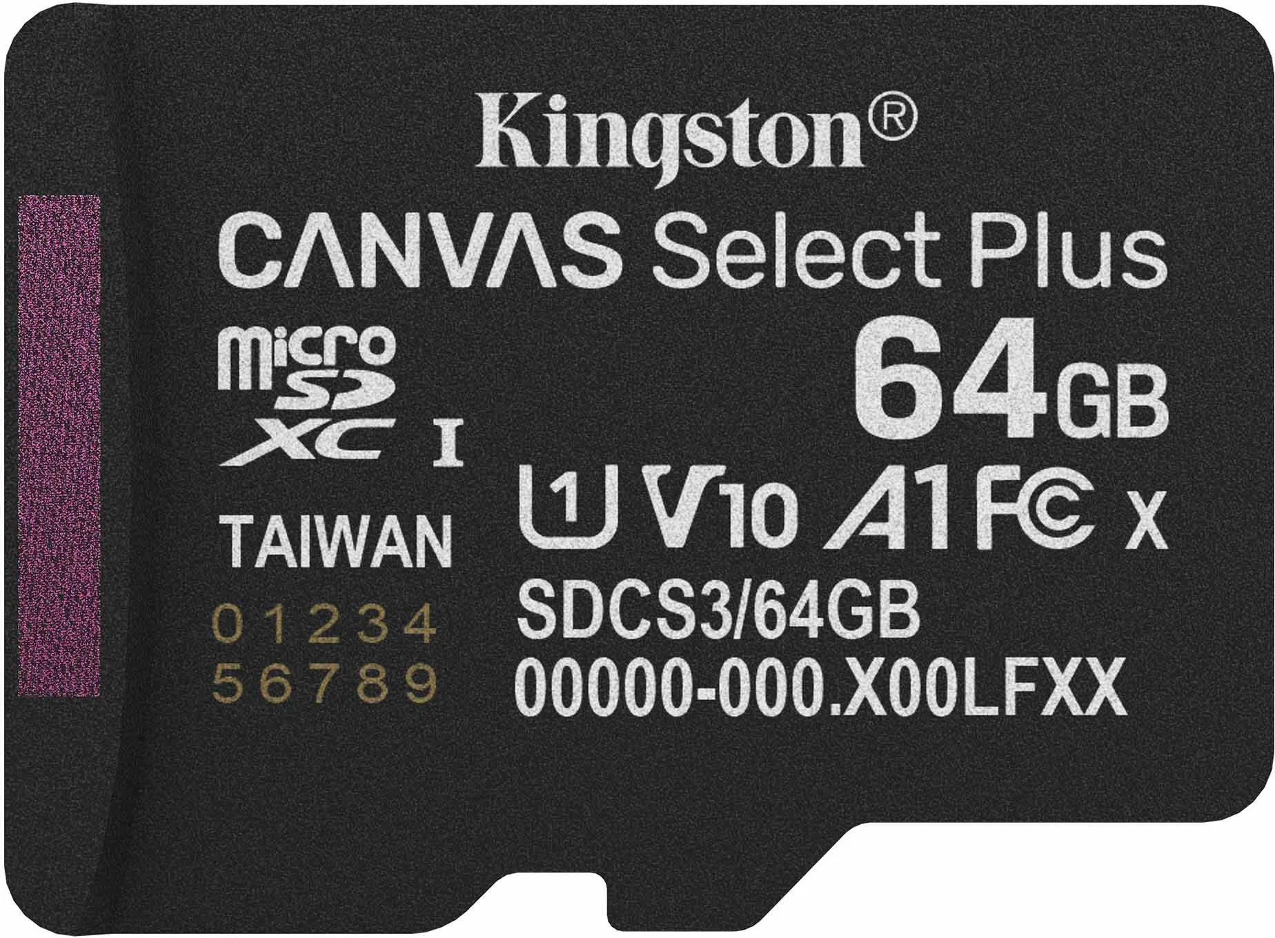 Karta pamięci Kingston Canvas Select Plus Gen3 microSDXC 64GB