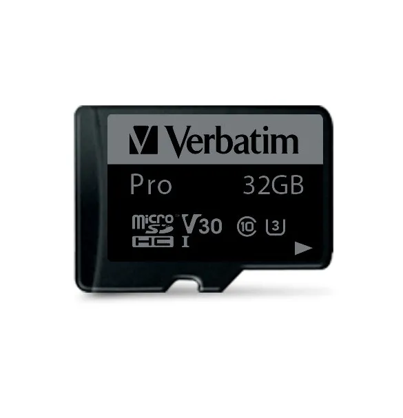 Karta pamięci Verbatim Pro microSDHC 32GB + Adapter