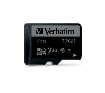 Karta pamięci Verbatim Pro microSDHC 32GB + Adapter