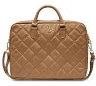 Guess Quilted 4G 16" Brązowy