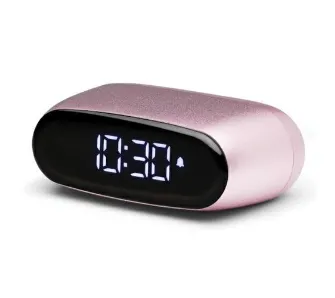 Budzik Lexon Minut Lght Pink LR154LP Jasnoróżowy