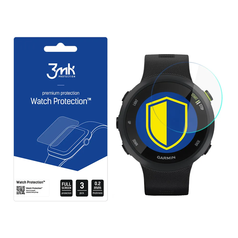 Szkło hybrydowe 3mk Watch Protection FlexibleGlass do Garmin Forerunner 45
