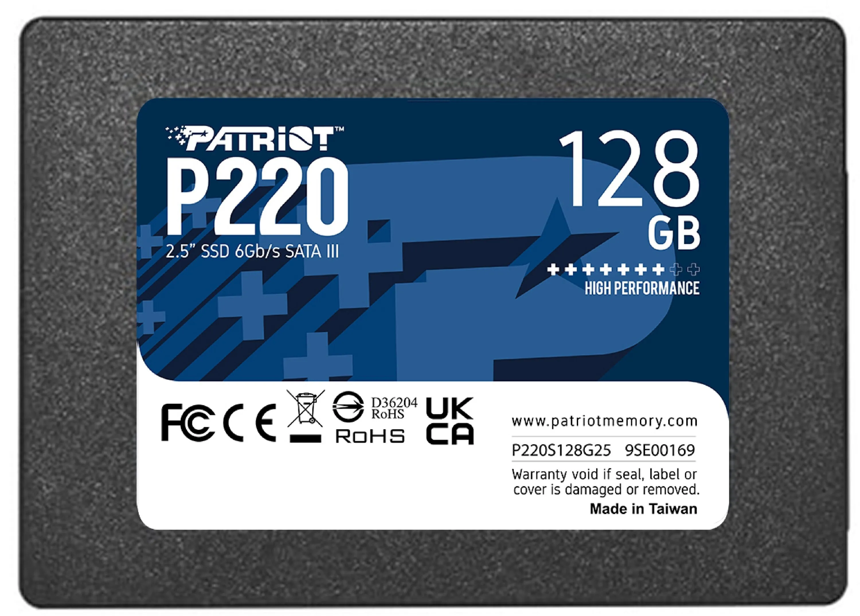Dysk SSD Patriot P220 128GB 2,5"