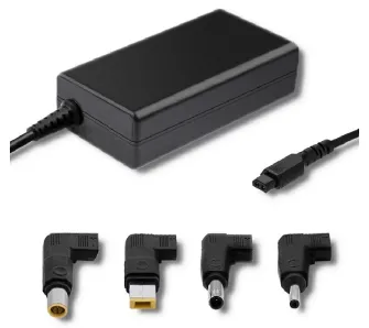 Zasilacz do laptopa Qoltec 51761 Lenovo SmartPlug 4 wtyczki 65W Czarny