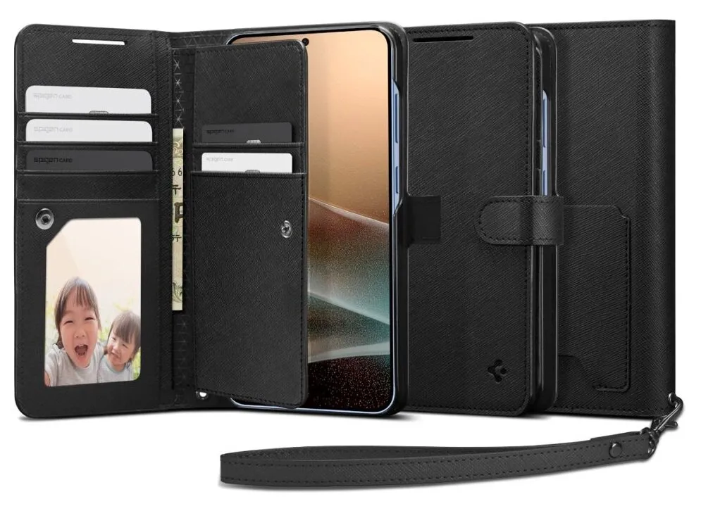 Etui Spigen Wallet S do Galaxy S25 Plus Czarny
