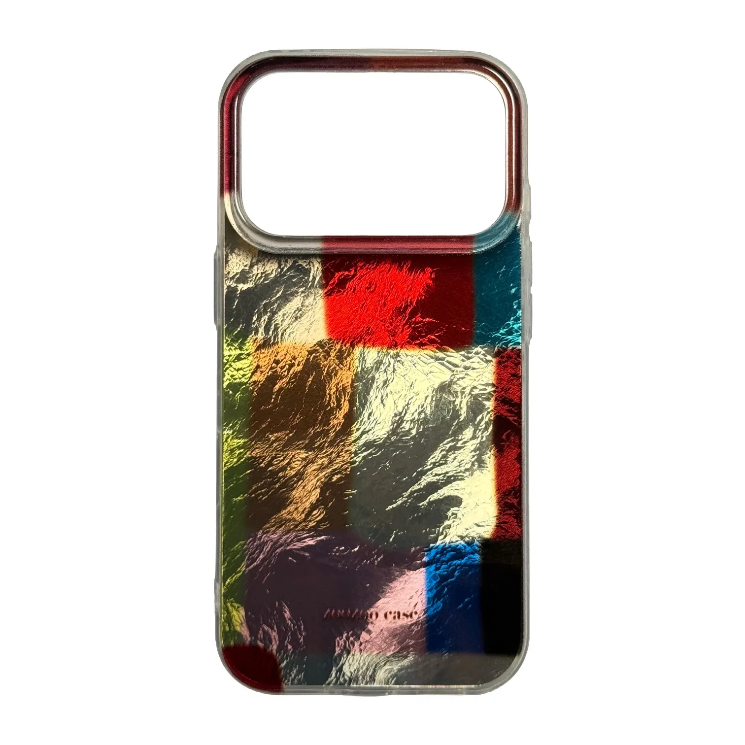 Etui Phoneskin Kolorowa Kratka do iPhone 17 Pro Kolorowy