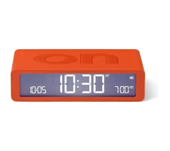 Budzik Lexon Flip Classic Orange LR157O1 Pomarańczowy