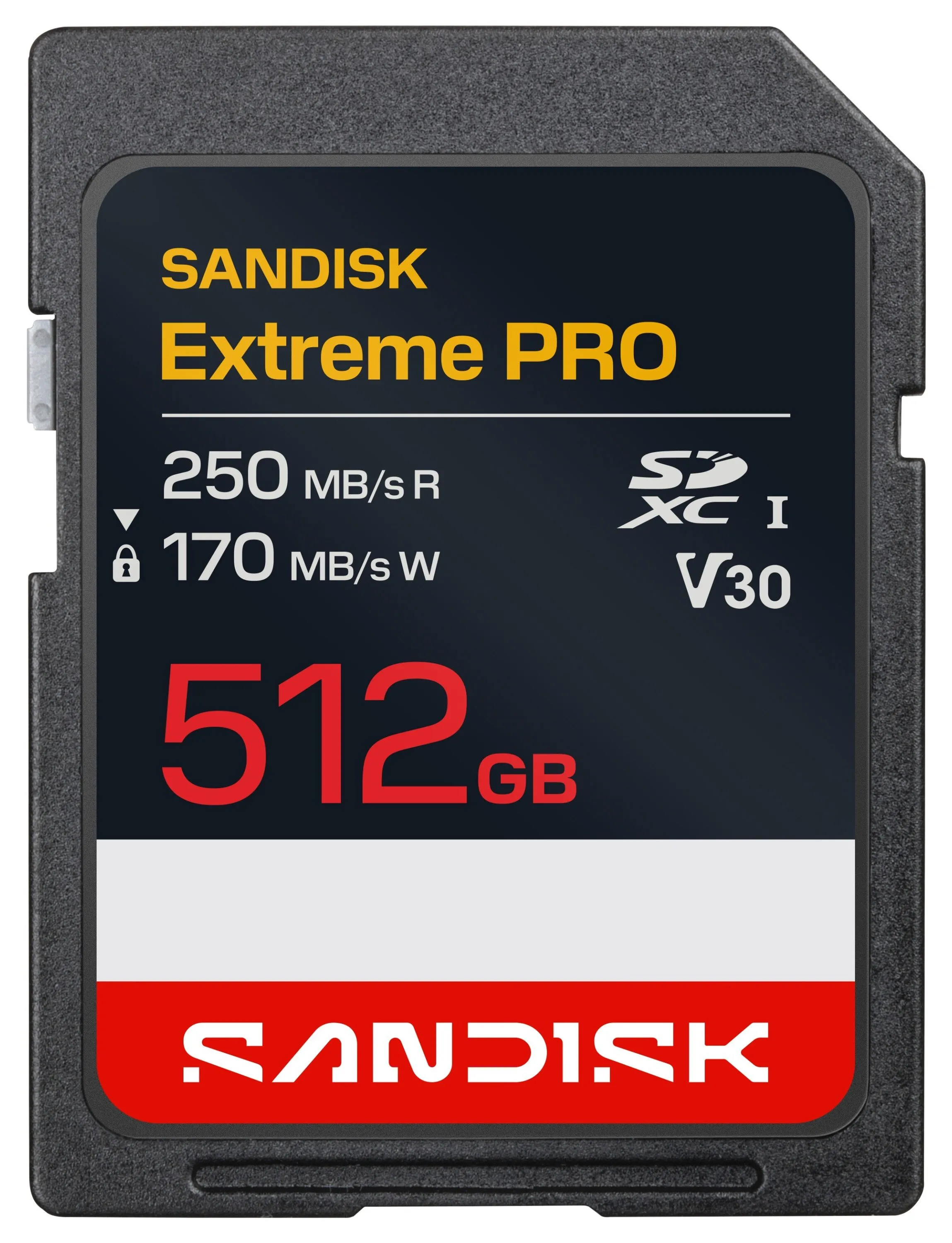 Karta pamięci SANDISK Extreme PRO SDXC 512GB 170 MB/s