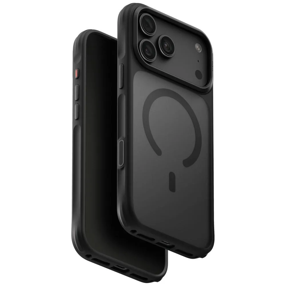 Etui UNIQ Veren do iPhone 18 Pro Max / 17 Pro Max Magclick Charging Czarny