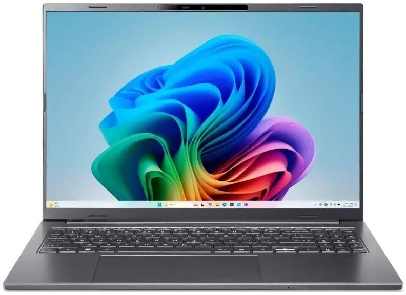 Laptop Acer Aspire A16-A71M 16" 120Hz Ryzen AI 5 430 16GB RAM 512GB Dysk SSD Win11 Szary Funkcje AI