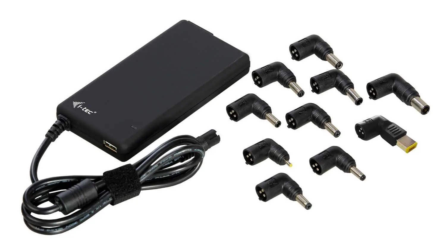 Zasilacz do laptopa i-Tec Zasilacz slim do laptopa + port USB SLPA 90W