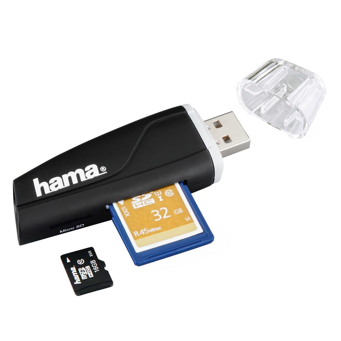 Hama 00054133 SD/microSD USB 2.0