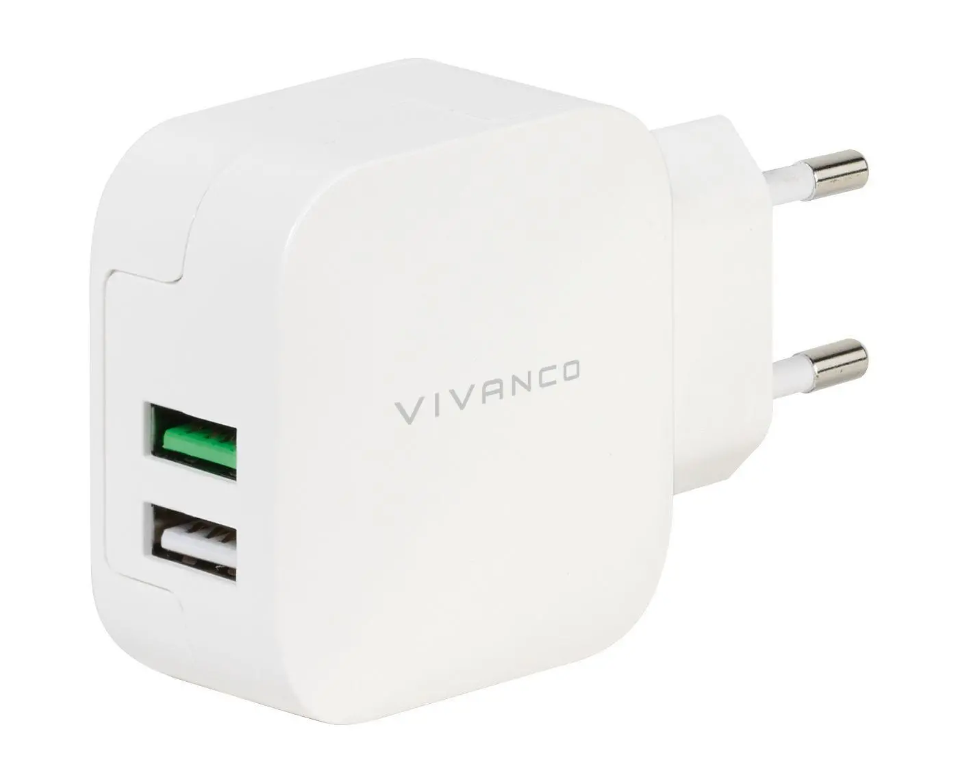 Ładowarka sieciowa Vivanco 37563 Fast Charging 2xUSB