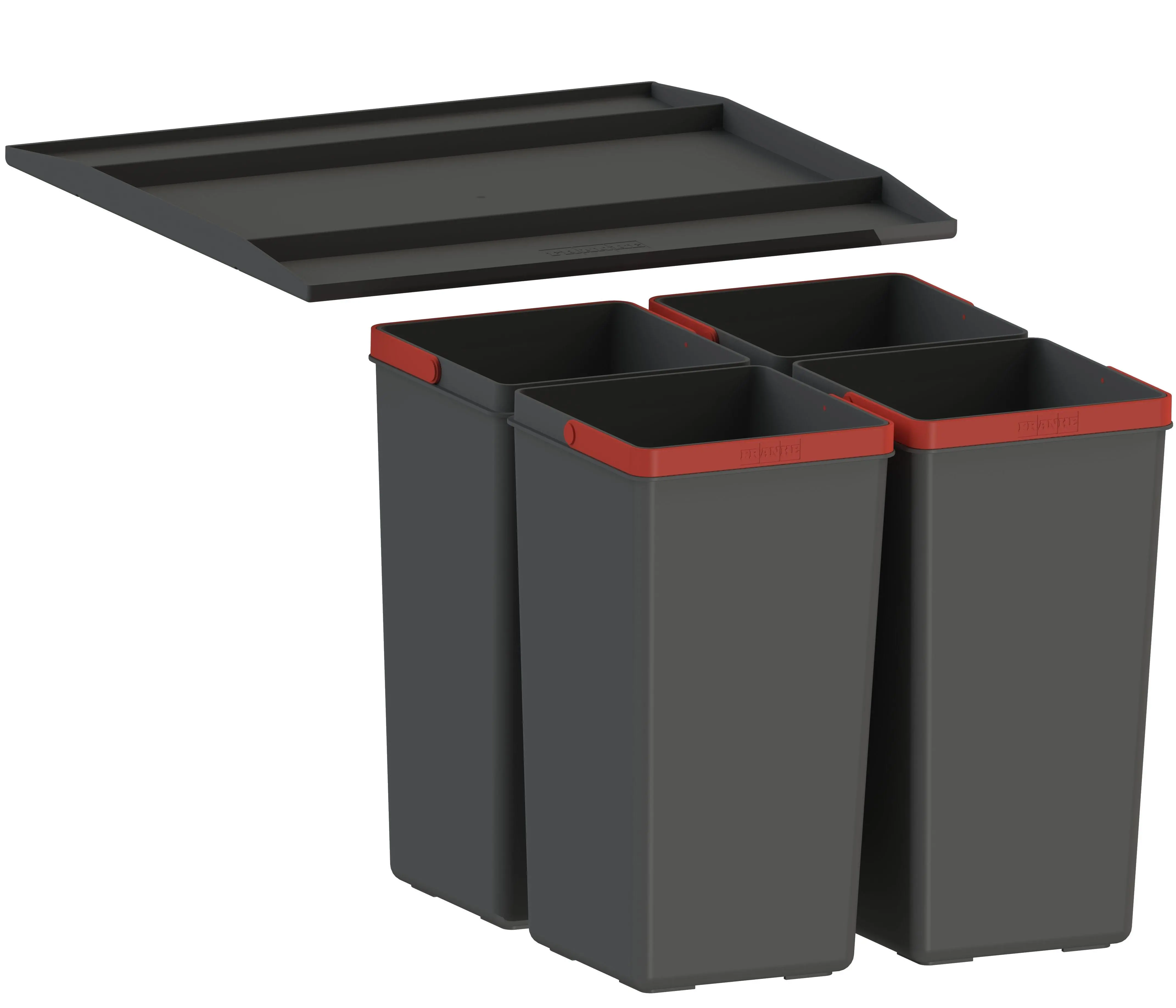 Sortownik odpadów Franke Easysort 450-0-4 4x7,5l