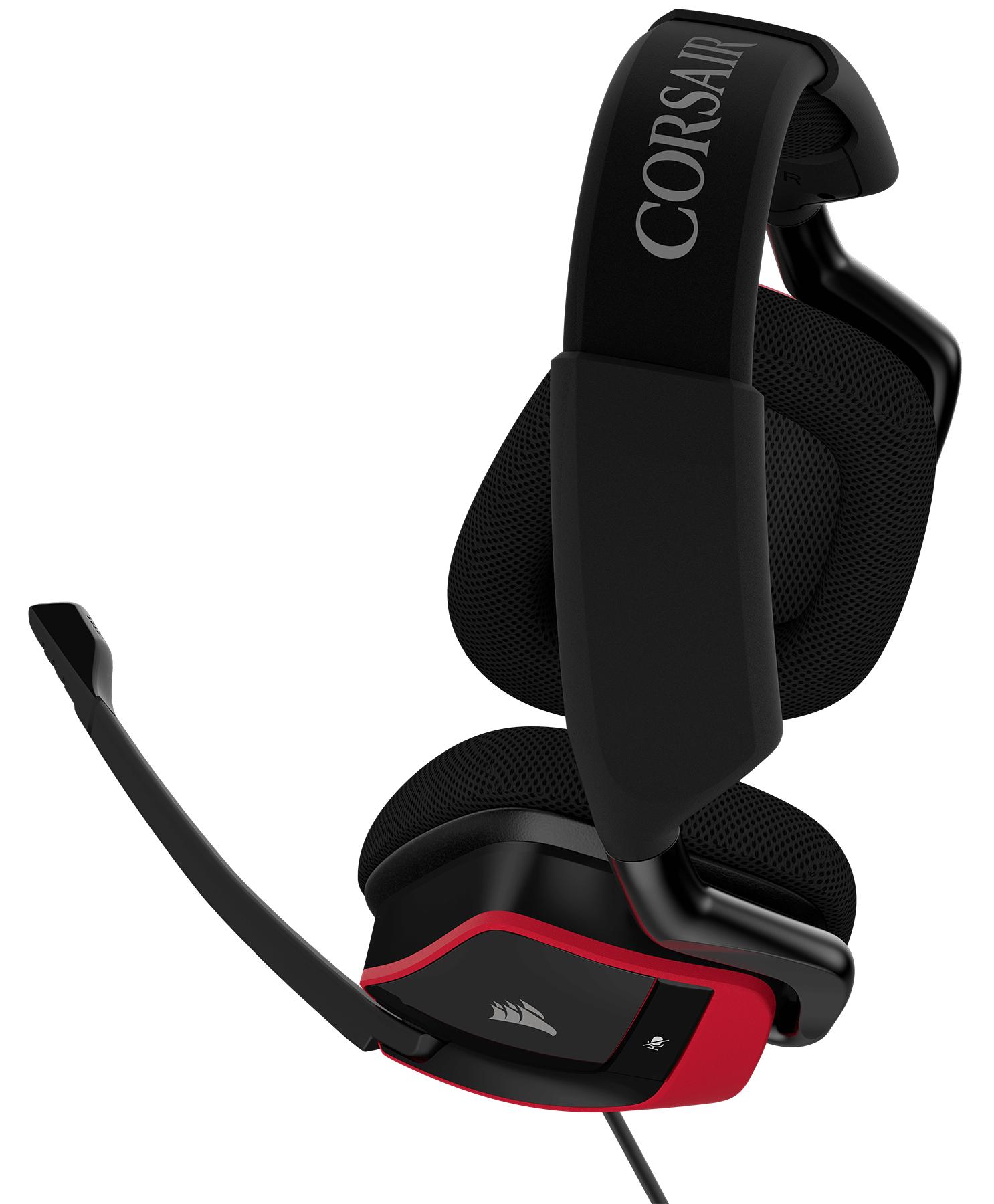Słuchawki przewodowe z mikrofonem Corsair VOID PRO Surround Premium Gaming Headset with Dolby Headphone 7.1 CA-9011157-EU