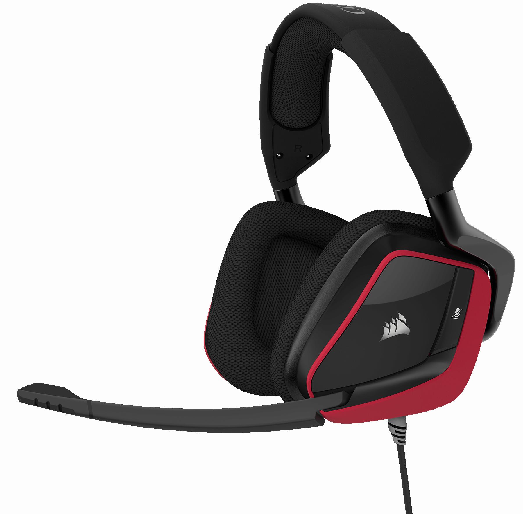 Słuchawki przewodowe z mikrofonem Corsair VOID PRO Surround Premium Gaming Headset with Dolby Headphone 7.1 CA-9011157-EU