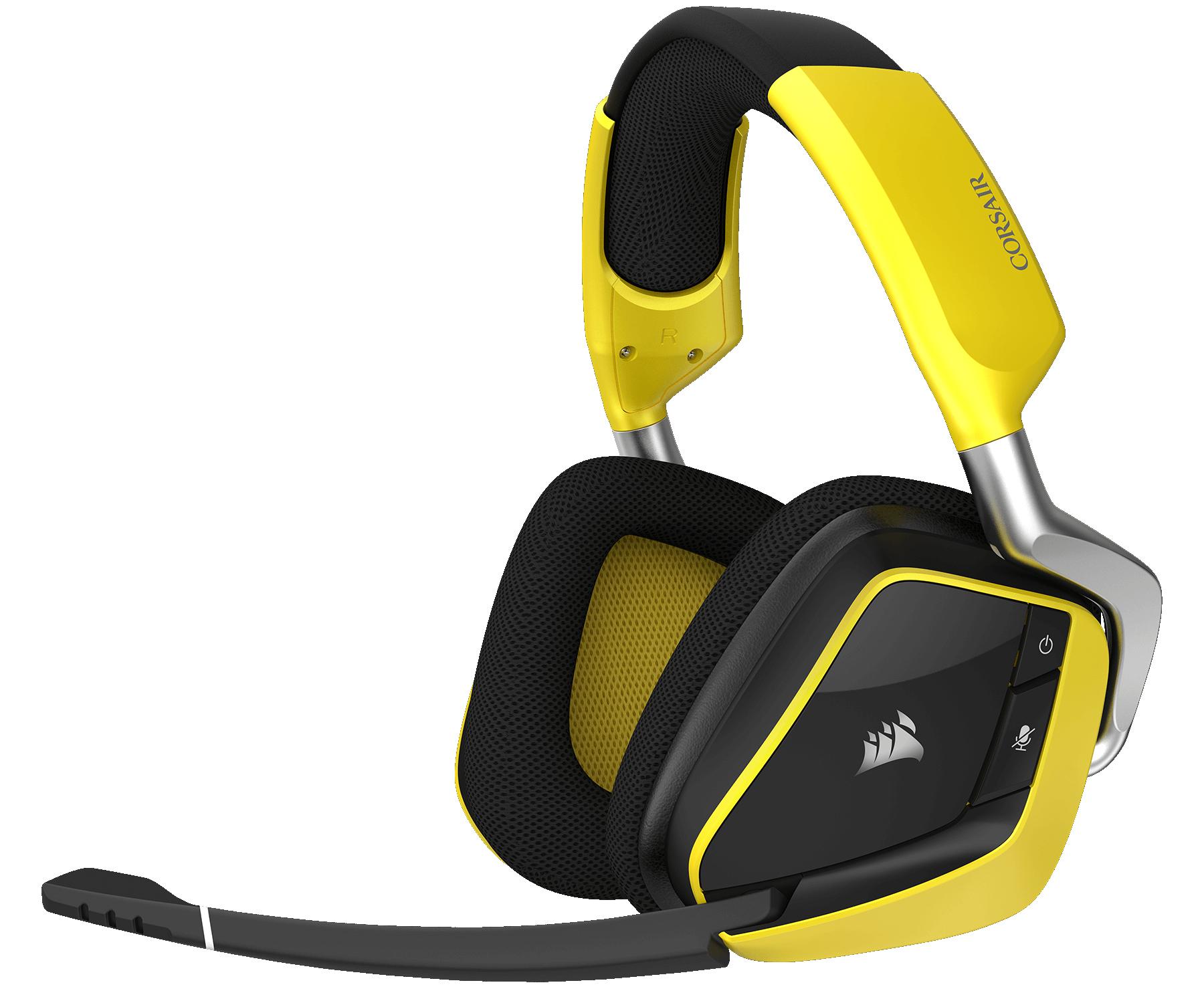 Słuchawki bezprzewodowe z mikrofonem Corsair VOID PRO RGB Wireless SE Premium Gaming Headset with Dolby Headphone 7.1 CA-9011150-EU