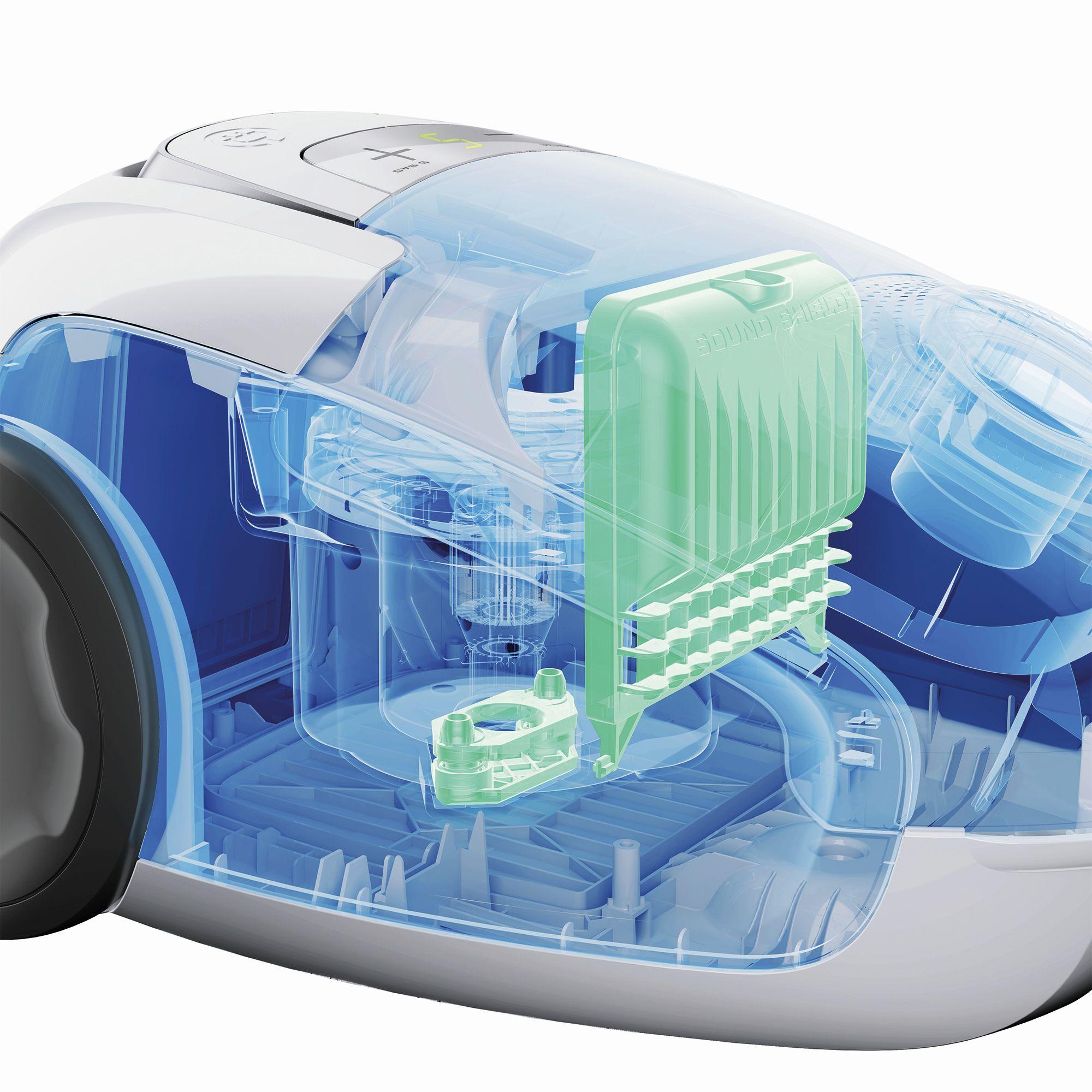 Odkurzacz Electrolux UltraSilencer EUS89TM - szczotka do parkietów