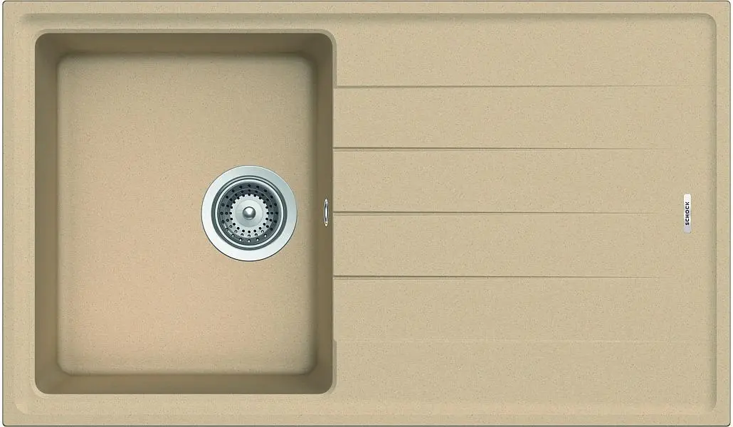 Zlewozmywak Schock Element D-100S Granitowy Moonstone