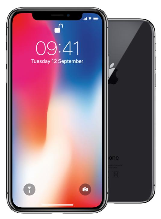 Smartfon Apple iPhone X 64GB (gwiezdna szarość)