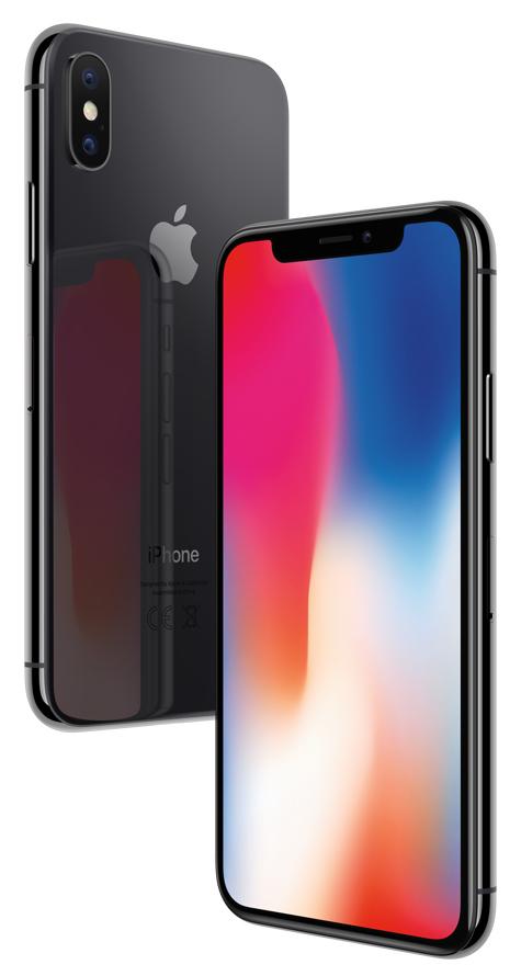 Smartfon Apple iPhone X 256GB (gwiezdna szarość)