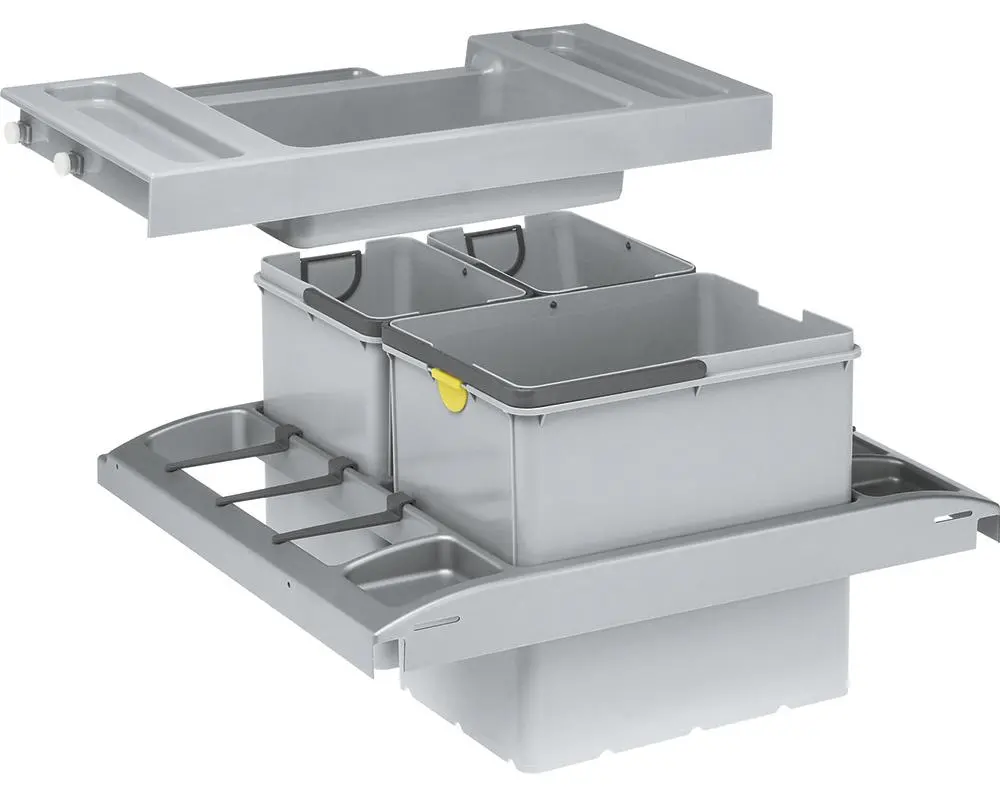 Sortownik odpadów Franke Trolley Vario 60 2x8l 1x18l