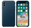 Apple Leather Case iPhone X MQTH2ZM/A (galaktyczny błękit)