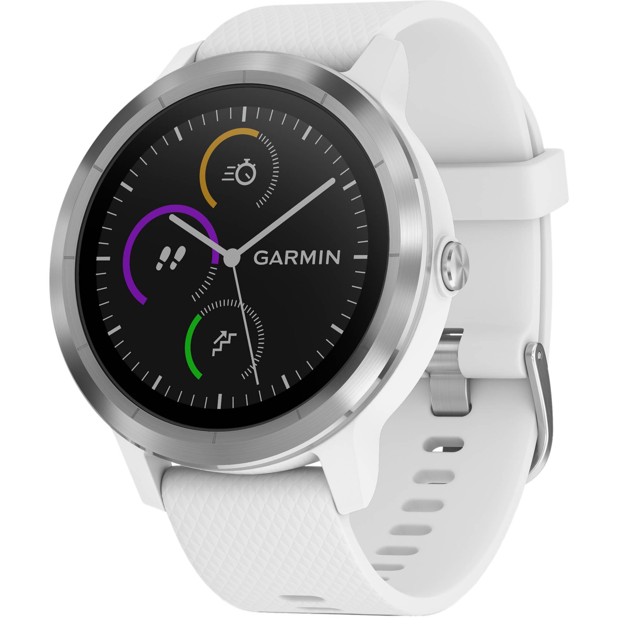 Smartwatch Garmin Vivoactive 3 (biały)