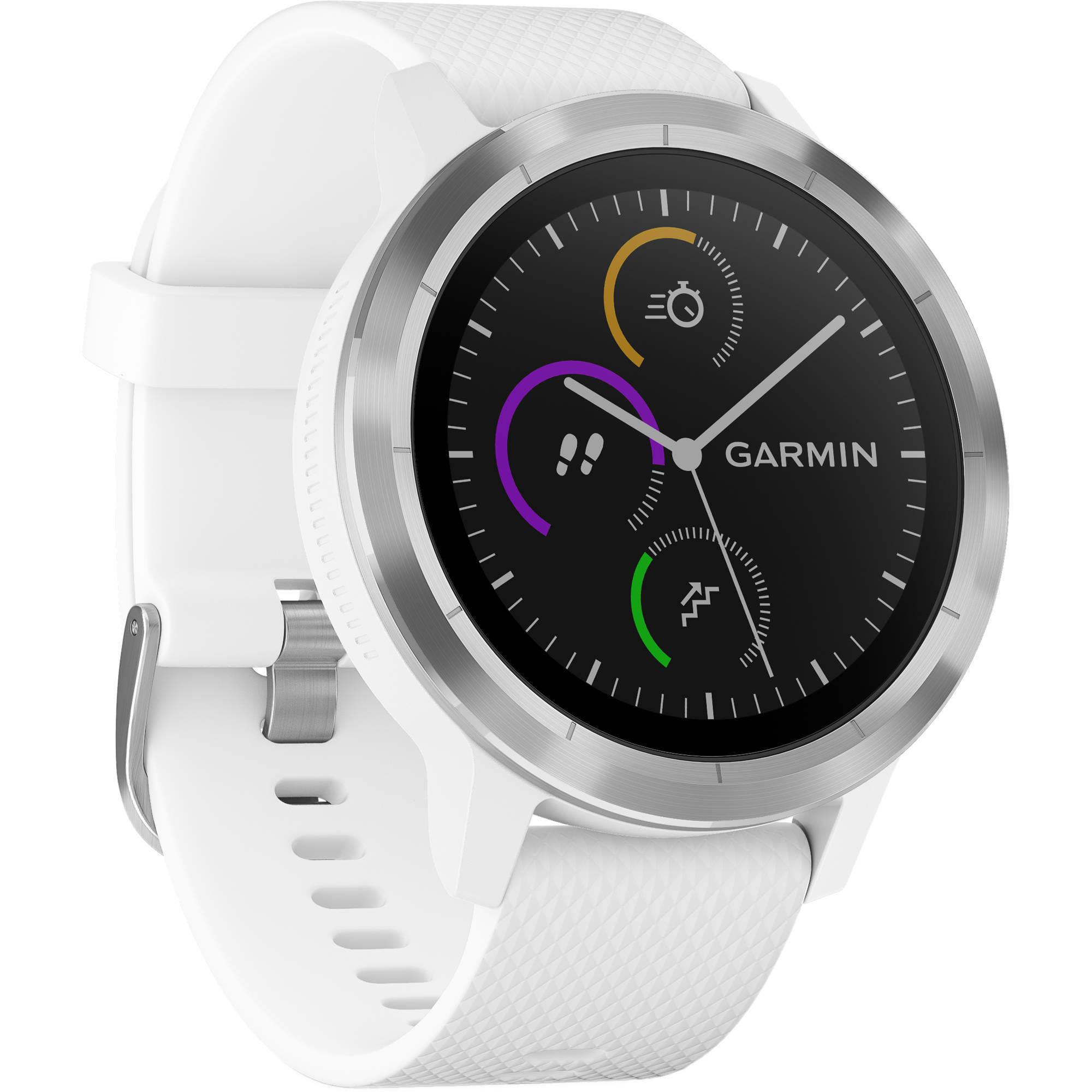 Smartwatch Garmin Vivoactive 3 (biały)