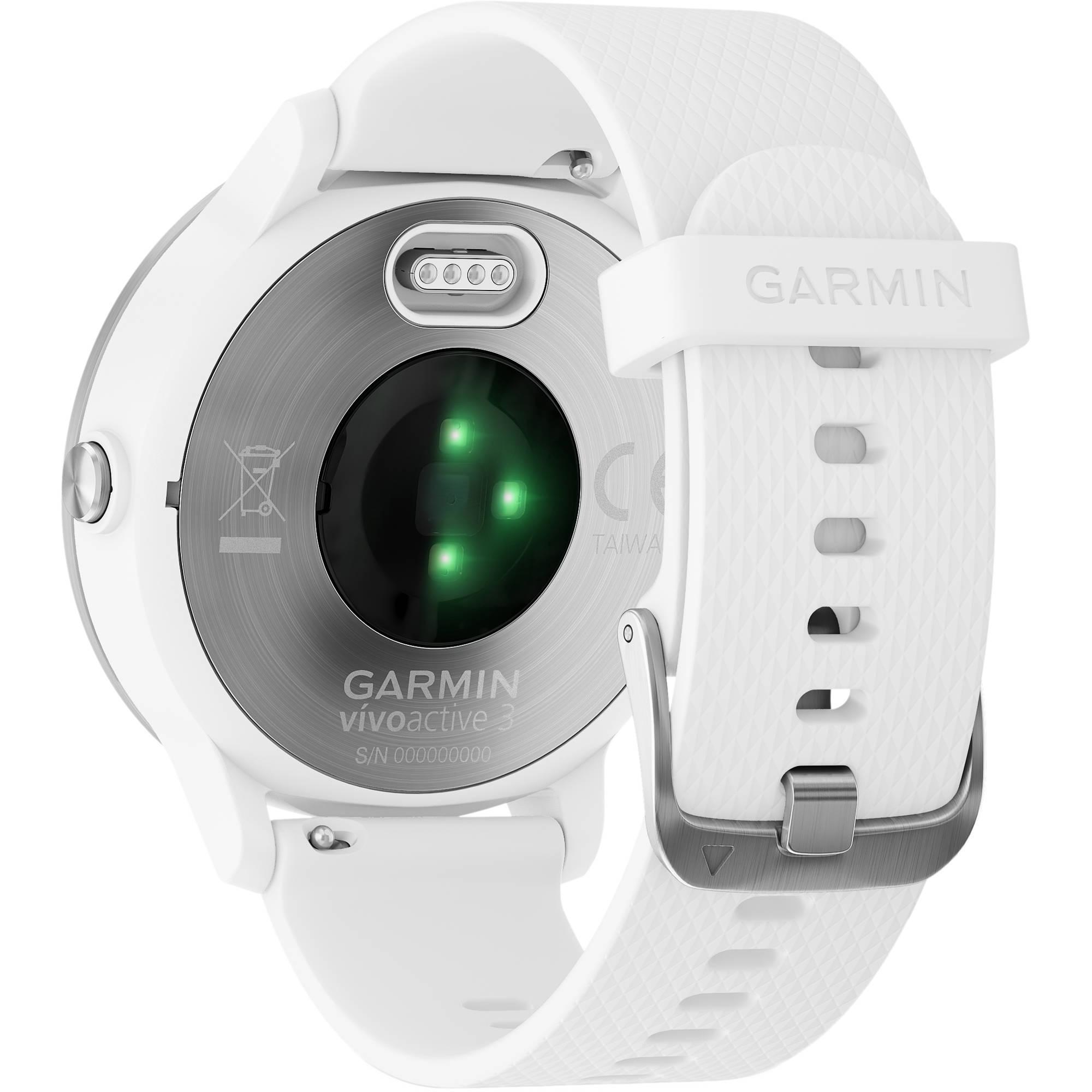 Smartwatch Garmin Vivoactive 3 (biały)