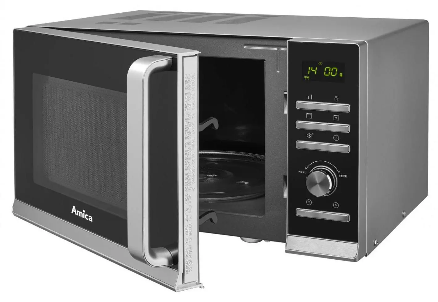Kuchenka mikrofalowa Amica AMGF23E1GS Grill
