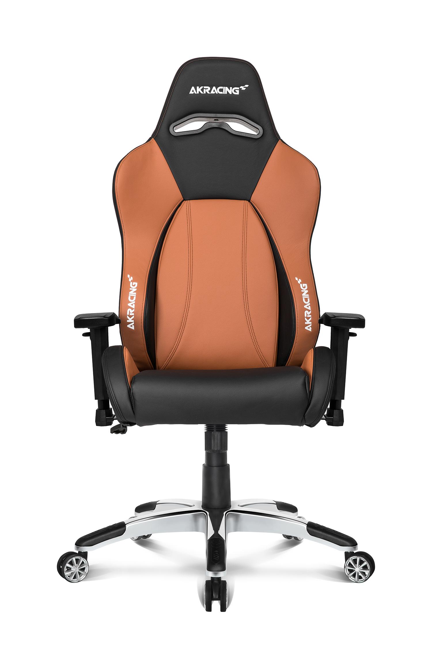 Fotel Akracing Premium V2 (brązowy)