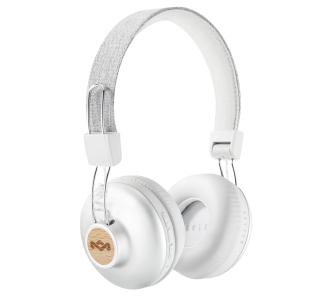 Słuchawki bezprzewodowe House of Marley Positive Vibration 2 Wireless - nauszne - Bluetooth 4.2 - srebrny