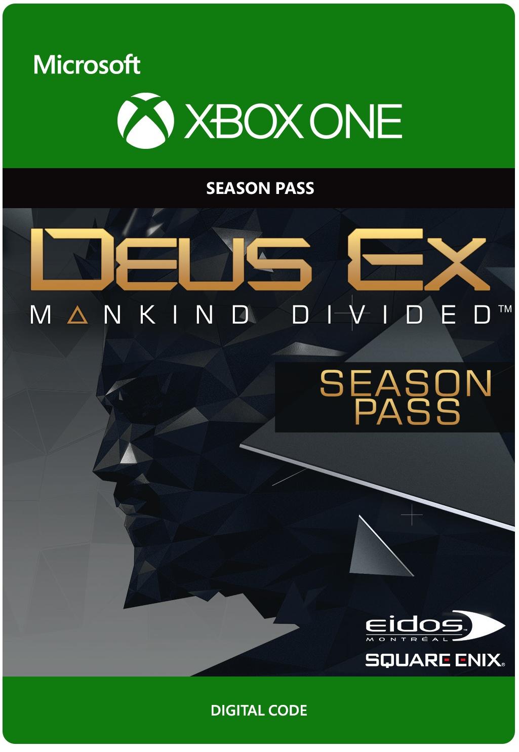 Deus Ex: Rozłam Ludzkości - season pass [kod aktywacyjny] Xbox One