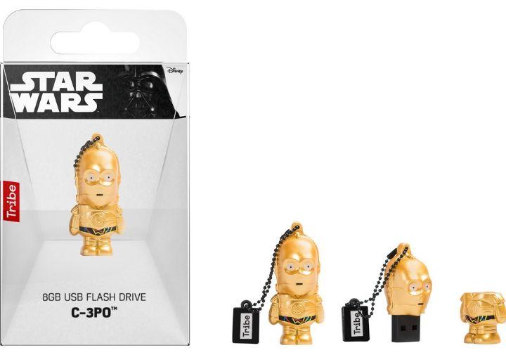 PenDrive Tribe Gwiezdne Wojny Pendrive 16 GB C3Po