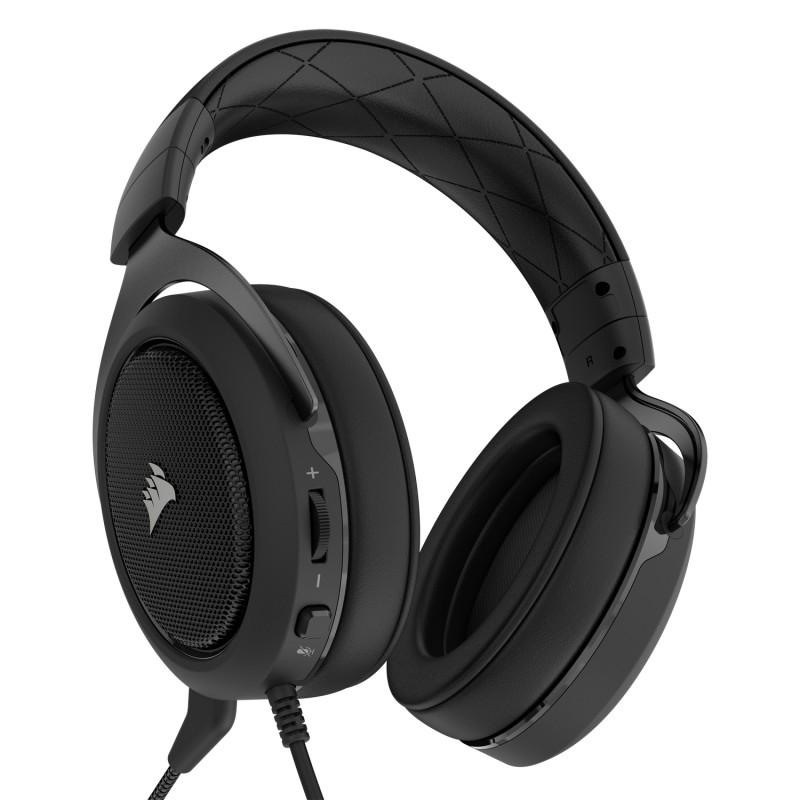 Słuchawki przewodowe z mikrofonem Corsair HS50 Stereo Gaming Headset CA-9011170-EU