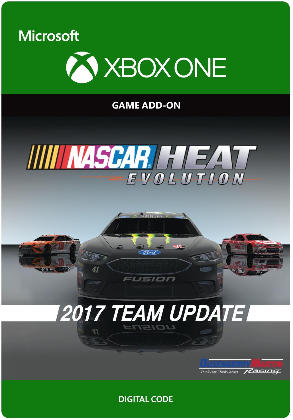 NASCAR Heat Evolution - 2017 Team Update [kod aktywacyjny] Xbox One