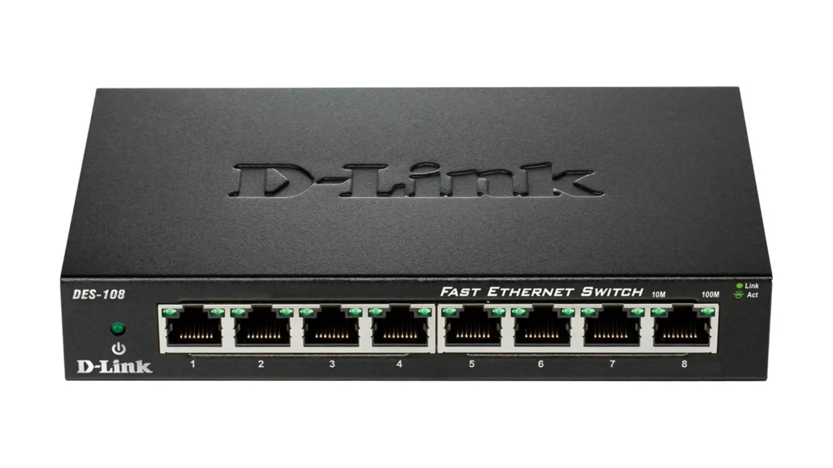 Switch D-Link DES-108 Czarny