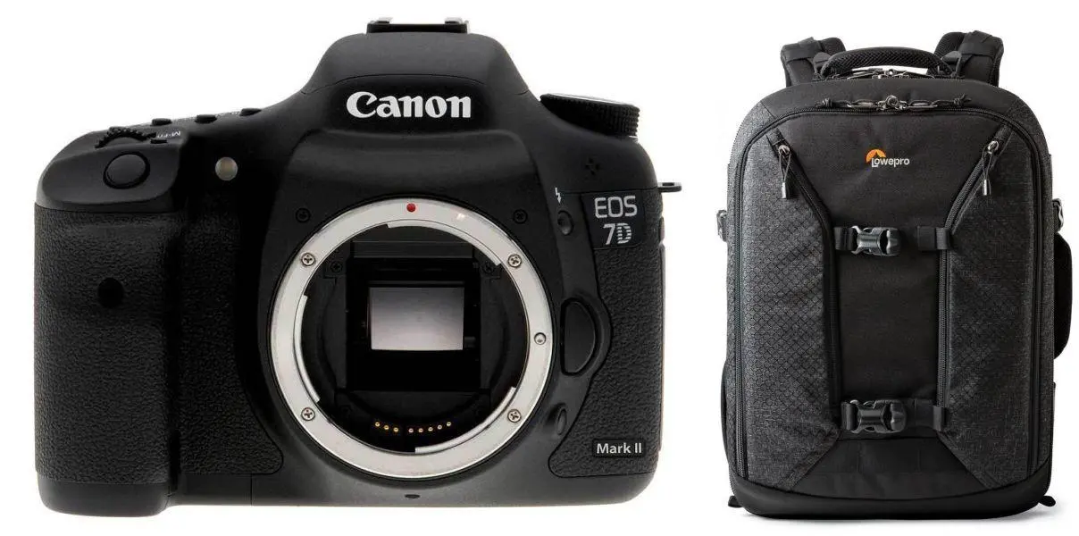 Lustrzanka Canon EOS 7D Mark II body + Pro Runner BP 450 AW II