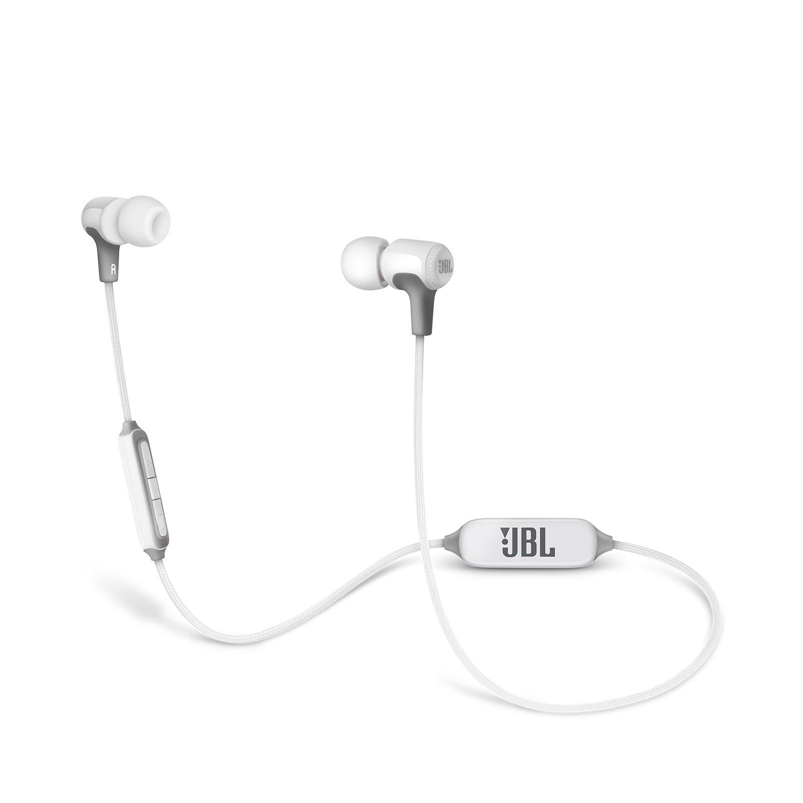 Słuchawki bezprzewodowe JBL E25BT (biały)