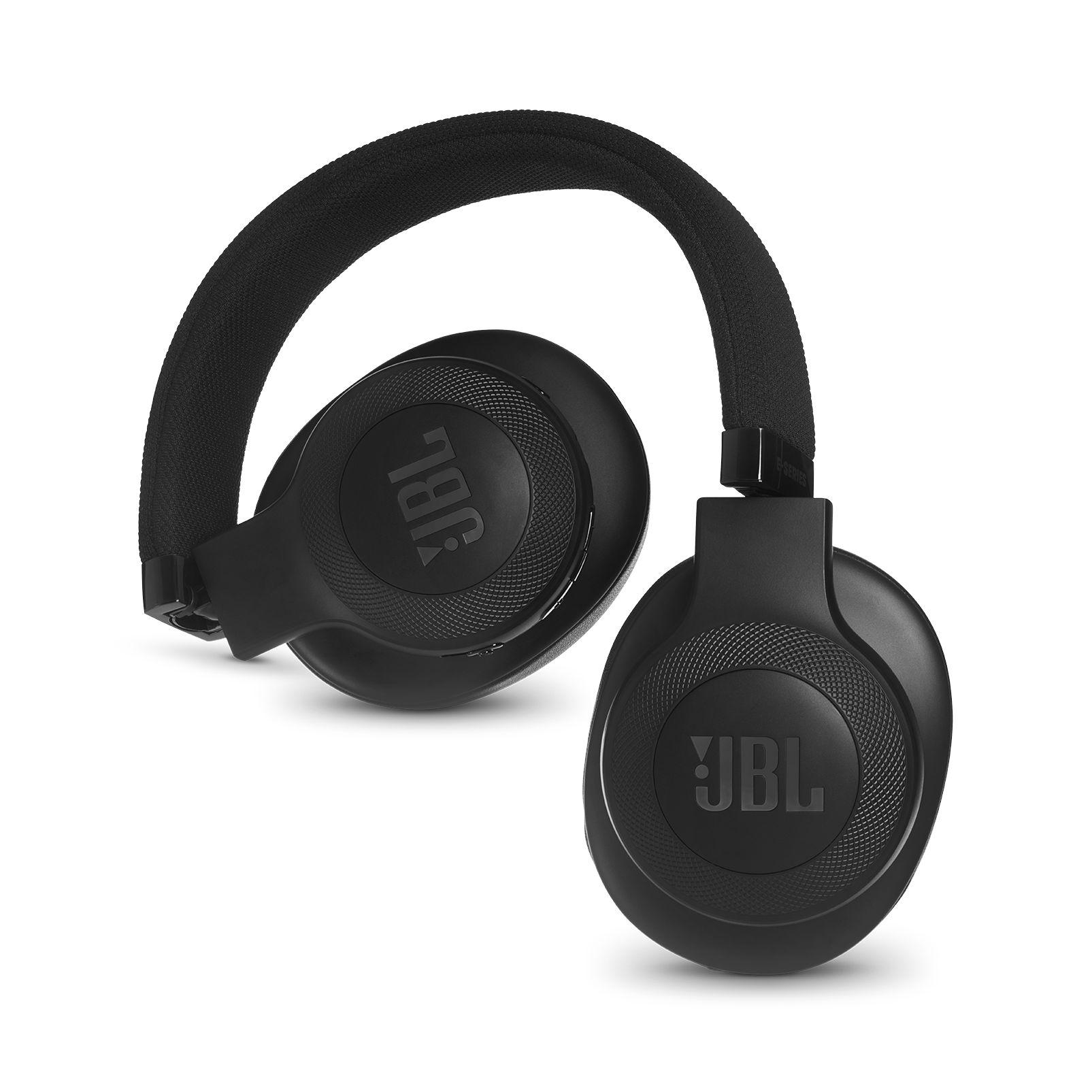 Słuchawki bezprzewodowe JBL E55BT - nauszne - Bluetooth 4.0 - czarny
