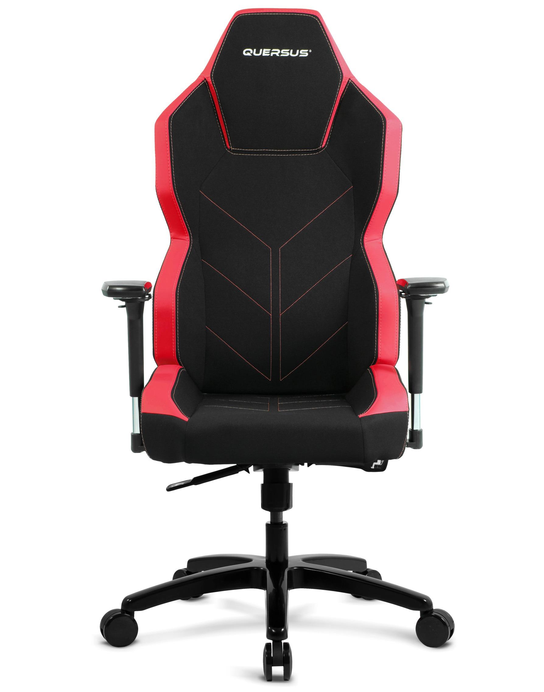 Fotel Quersus G701/XR - GEOS 701 (czarno-czerwony)