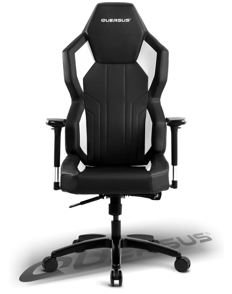 Fotel Quersus G702/XW - GEOS 702 (czarno-biały)