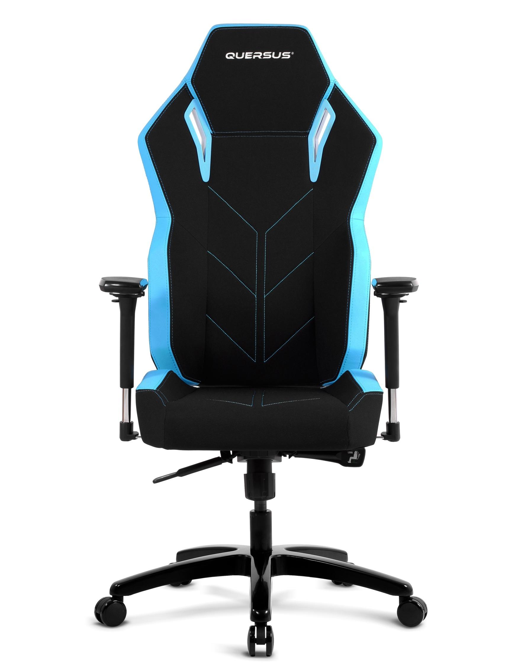 Fotel Quersus V501/XB - VAOS 501 (czarno-niebieski)